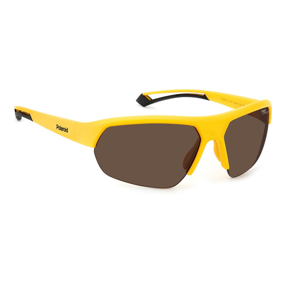 Polaroid Gelbe Kunstharz-Sonnenbrille