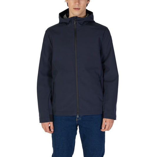 Suns Blaue Polyesterjacken &amp
