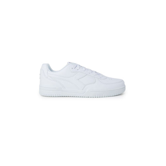 Diadora Weißes Kunstleder Sneaker
