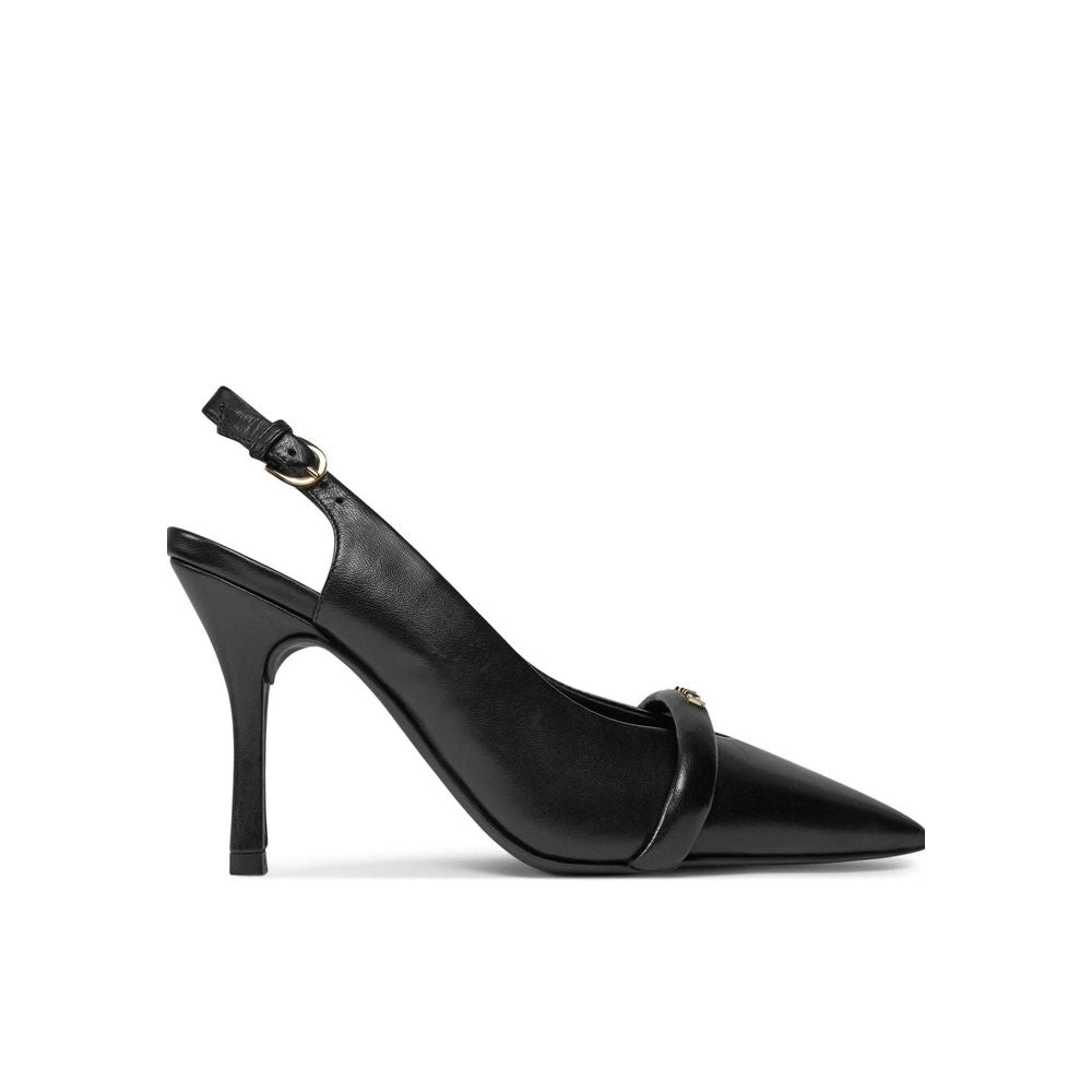 Furla Schwarzer Leder High Heel