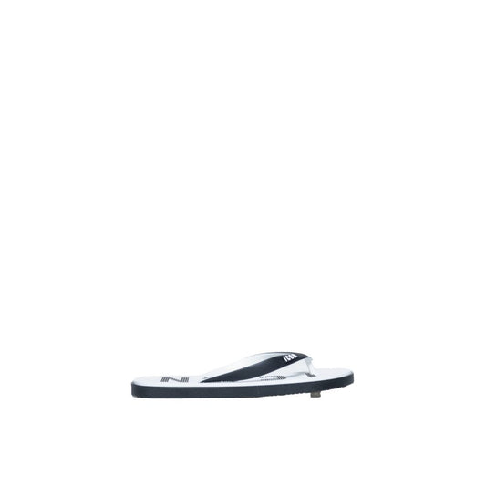 Icon Weiße Flip-Flop-Sandale aus Gummi