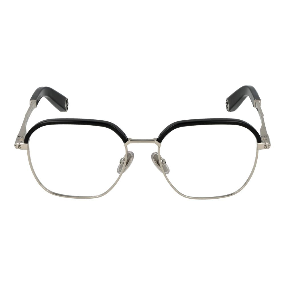 Philipp Plein Elegante Metallbrille (Rahmen)