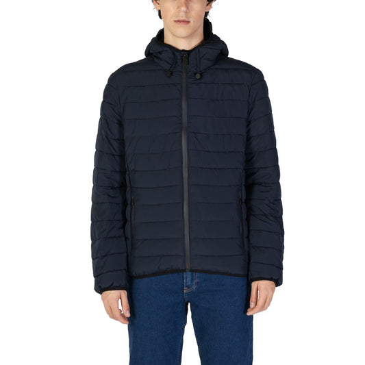 Suns Blaue Polyesterjacken &amp