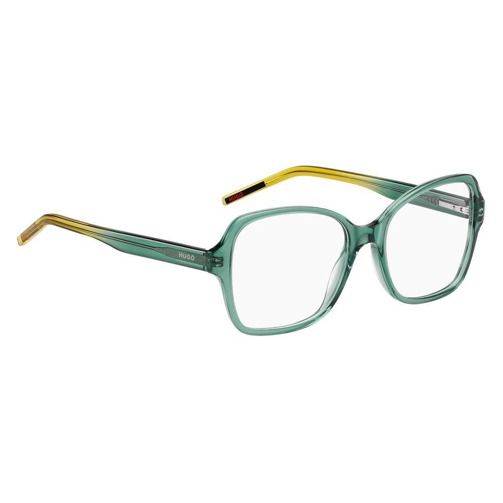 Hugo Boss Grüne Acetat-Brillengestelle