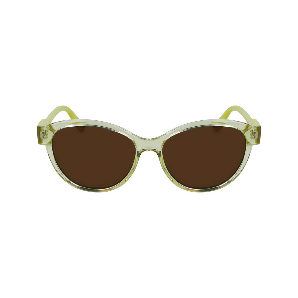 Karl Lagerfeld Gelb gespritzte Sonnenbrille