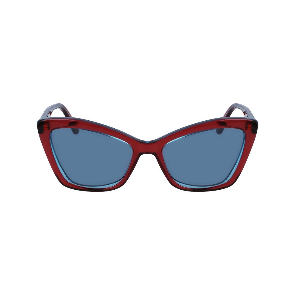 Karl Lagerfeld Rote Acetat-Sonnenbrille