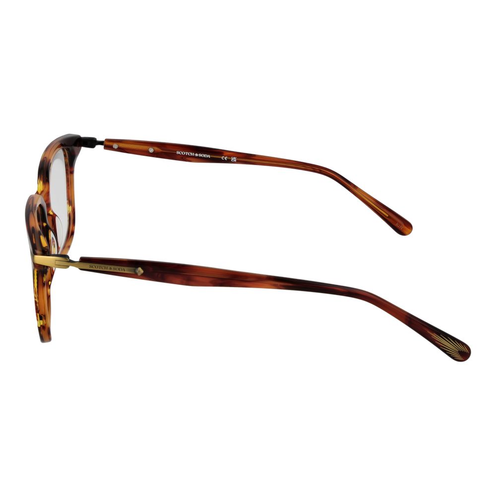 Scotch & Soda Braune Kunststoff-Brille (Rahmen)