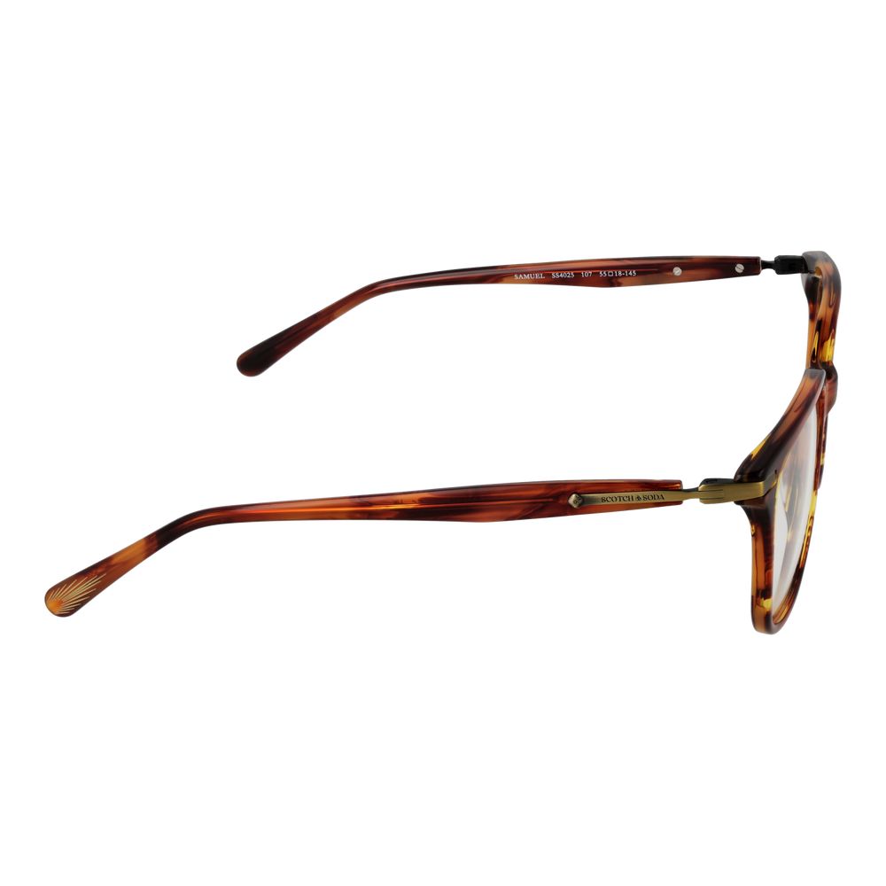 Scotch & Soda Braune Kunststoff-Brille (Rahmen)