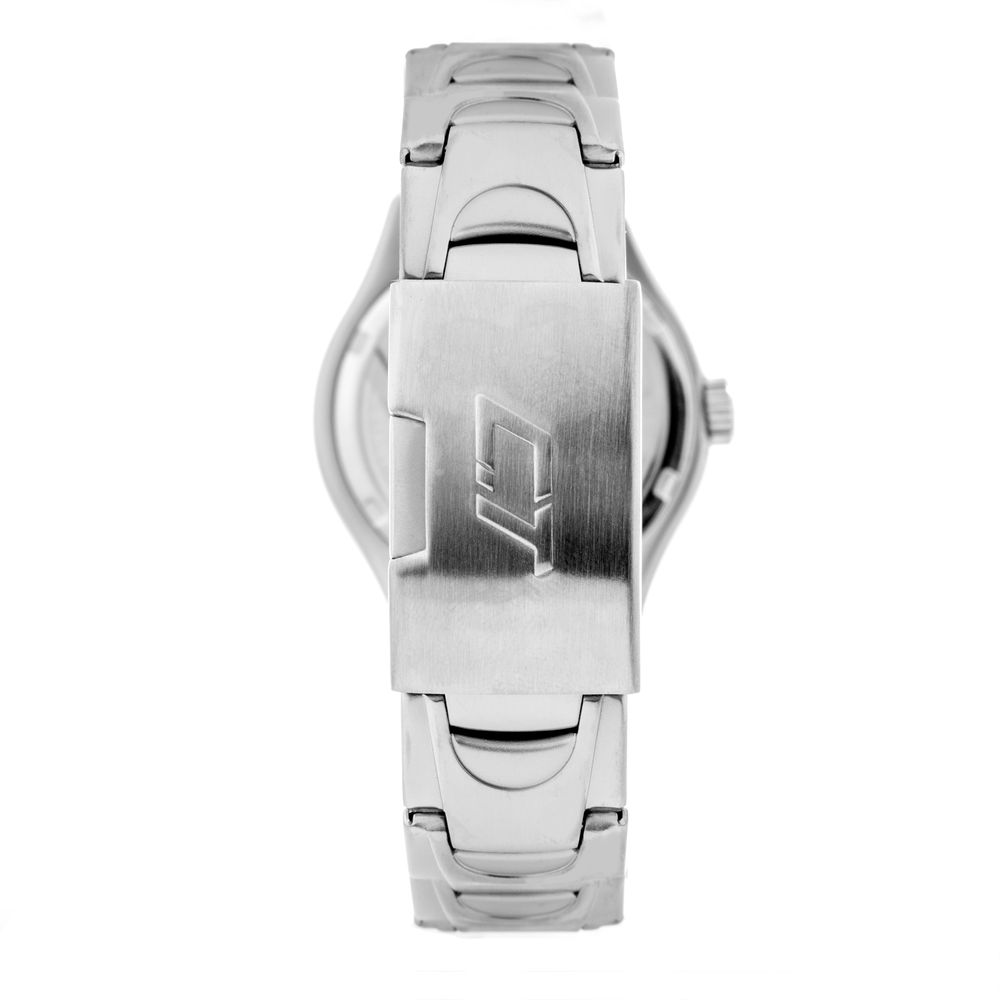 Chronotech Graue Uhr aus Edelstahl