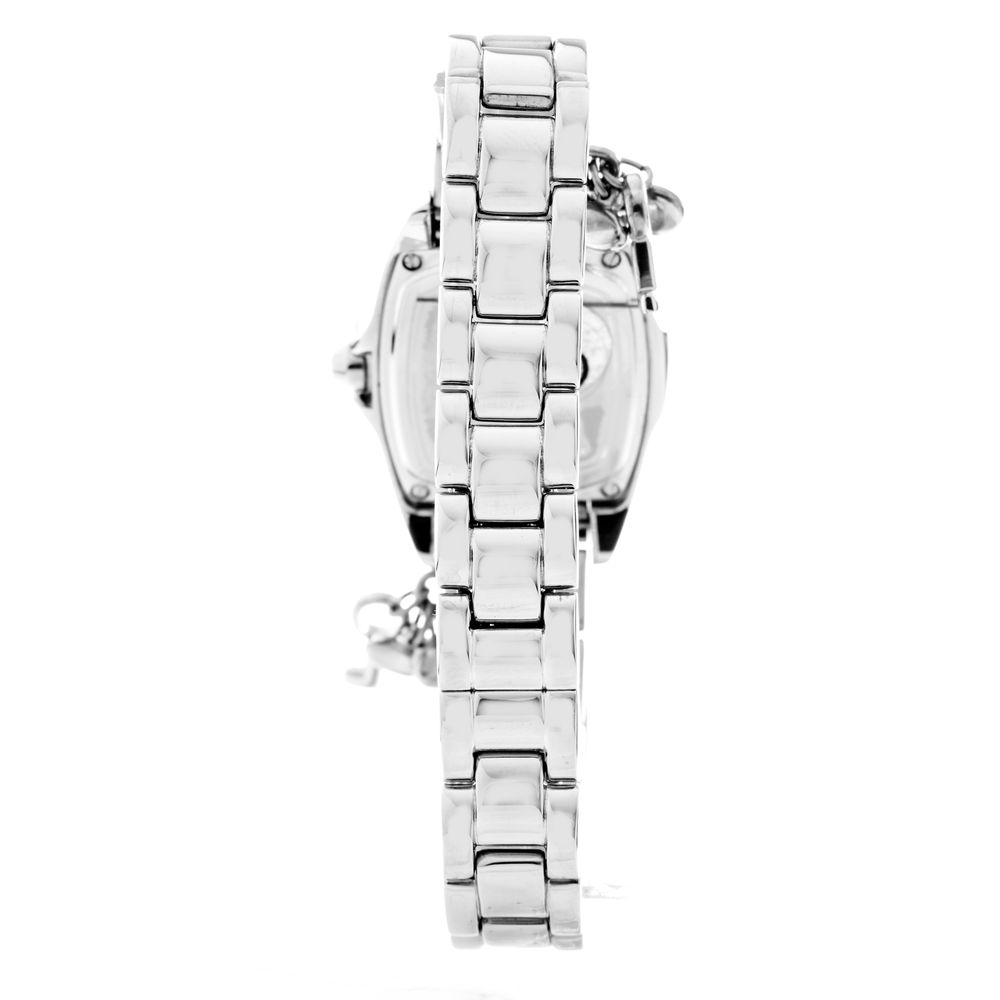 Chronotech Silberne Uhr aus Edelstahl