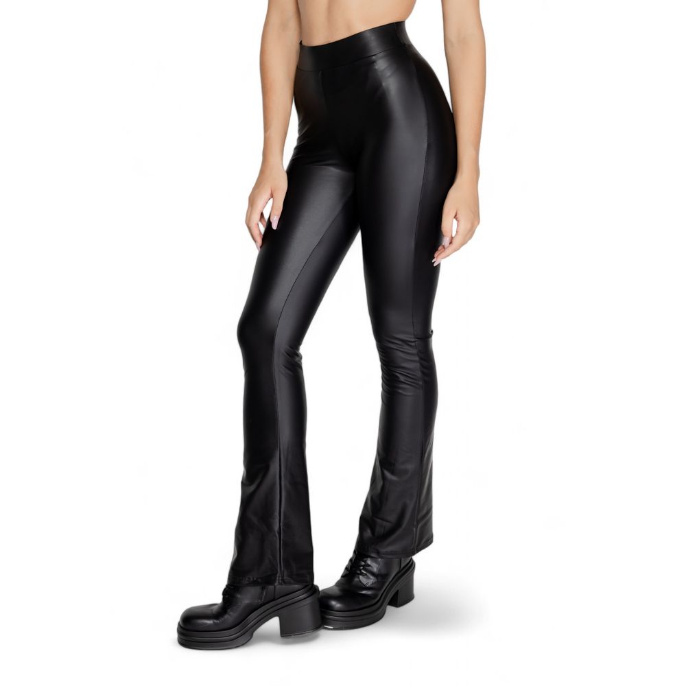 Only Schwarze Polyester Jeans & Hose