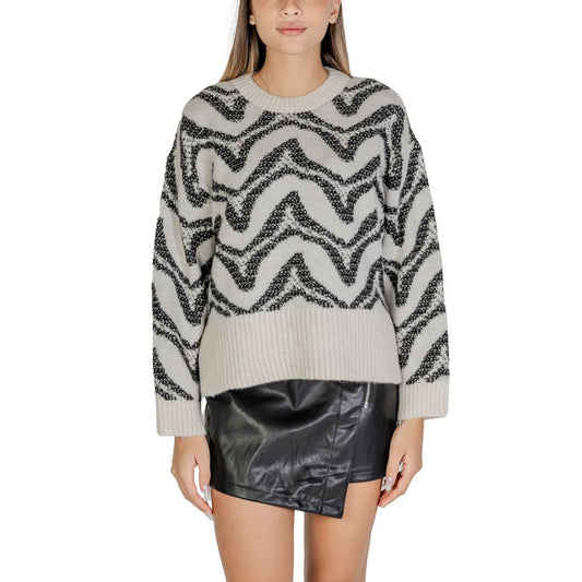 Only Weißer Marabu-Pullover