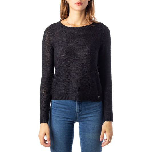 Only Schwarzer Marabu-Pullover