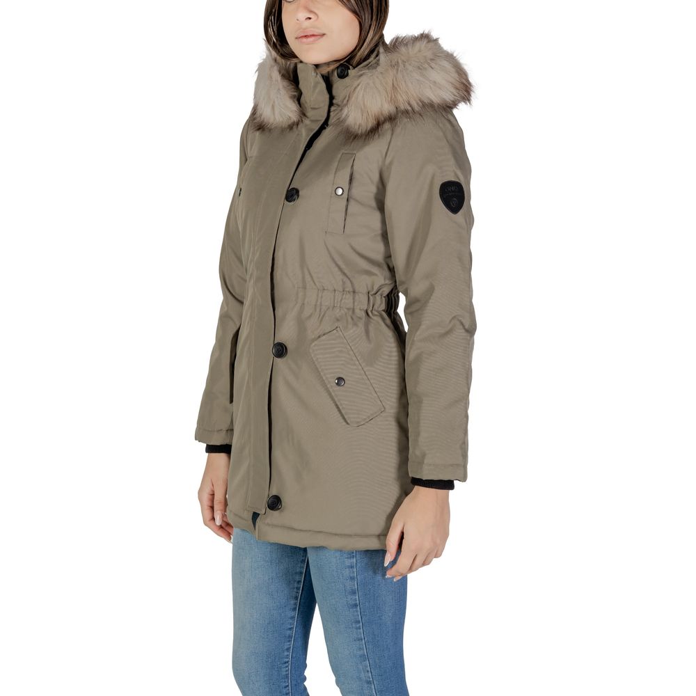 Only Grüner Polyester-Parka