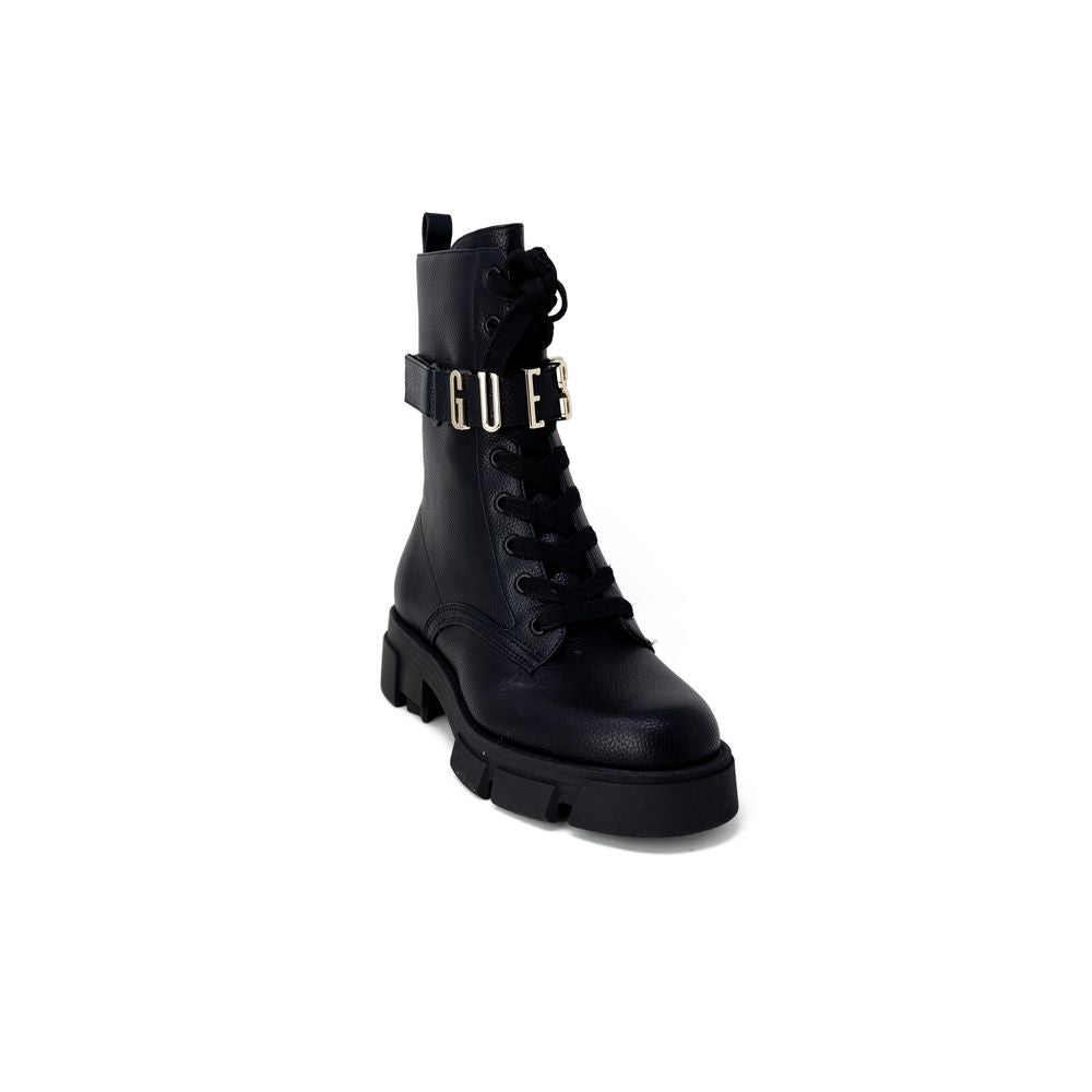 Guess Schwarzer Kunstlederstiefel