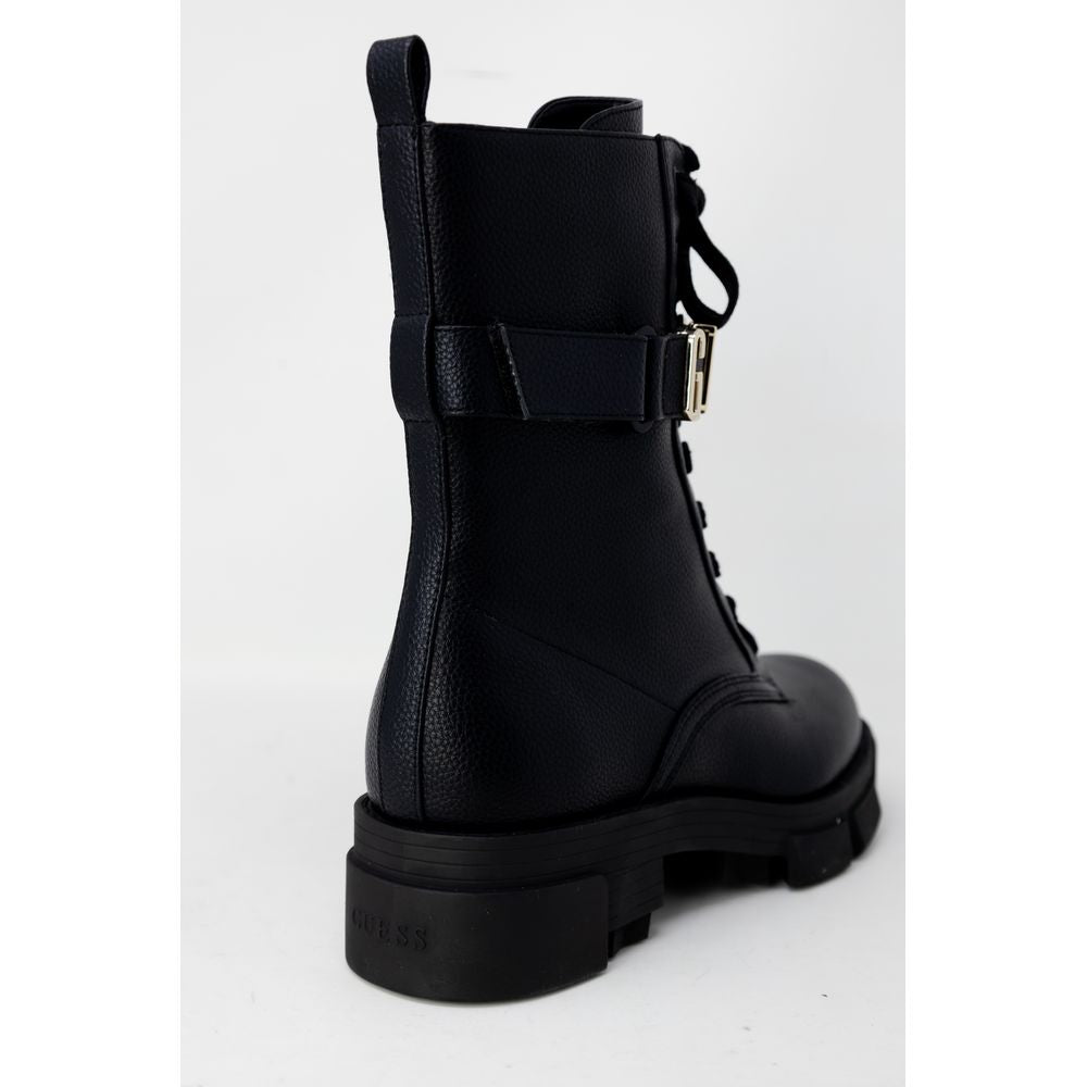 Guess Schwarzer Kunstlederstiefel