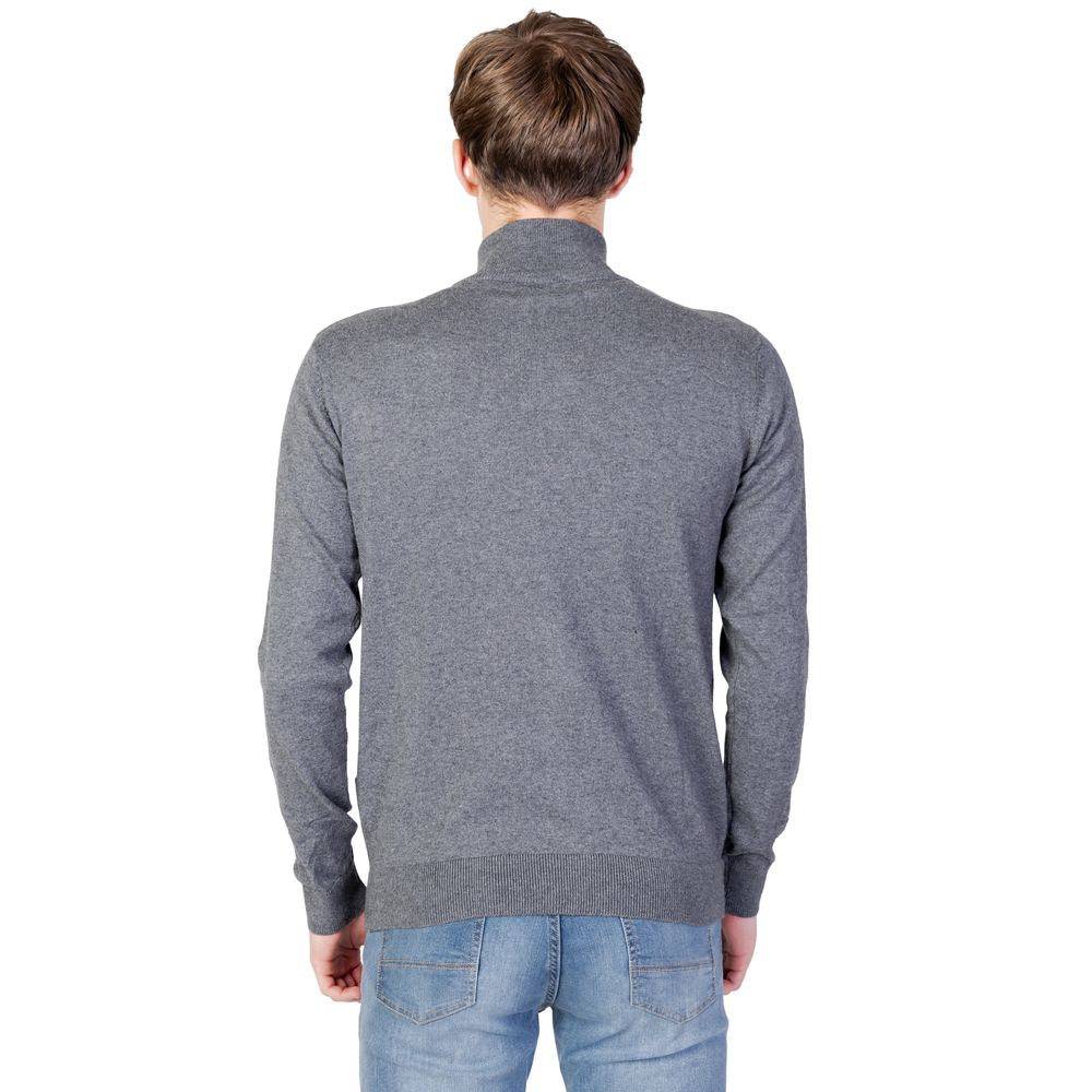 U.S. POLO ASSN. Grauer Baumwoll-Sweatshirt