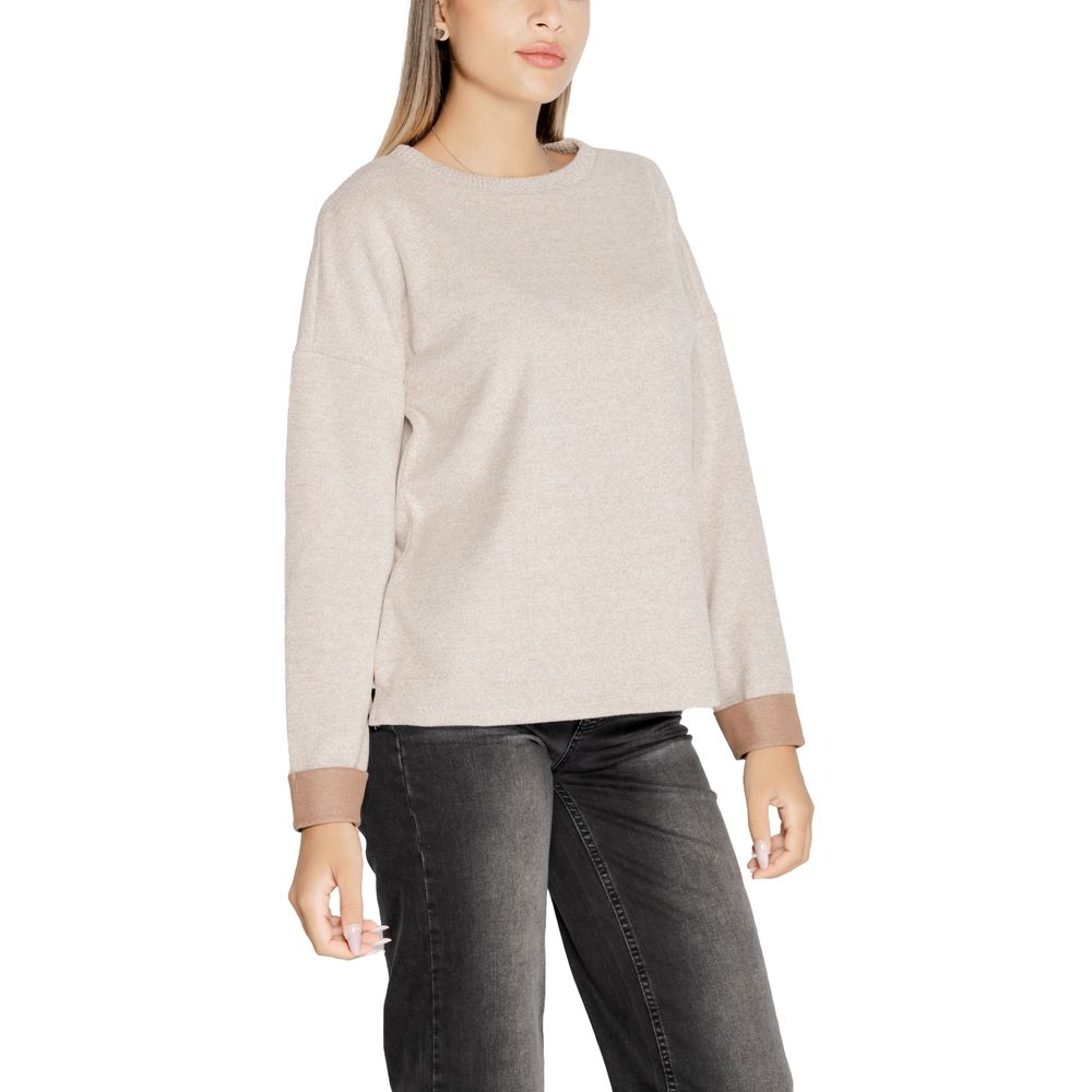 Street One Beiger Viskose-Sweatshirt