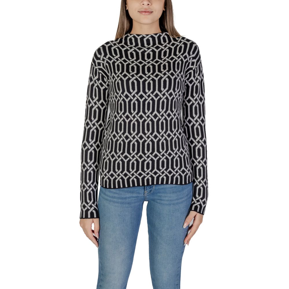 Street One Schwarzer Viskose-Sweater