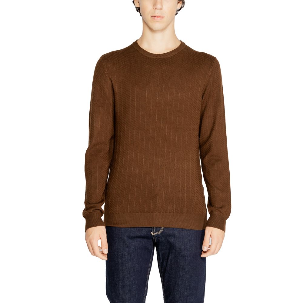 Antony Morato Braunes Viskose-Sweatshirt