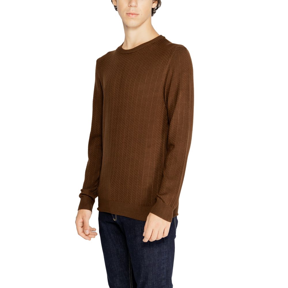 Antony Morato Braunes Viskose-Sweatshirt