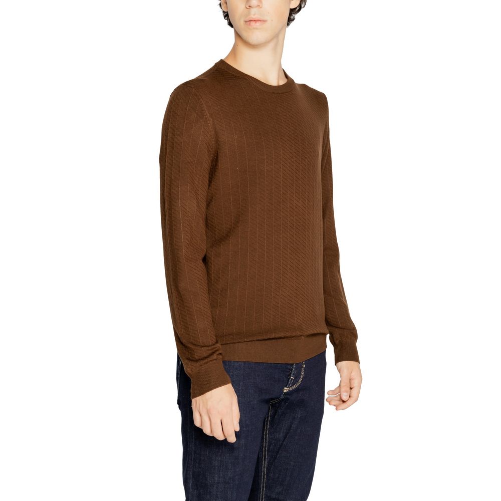 Antony Morato Braunes Viskose-Sweatshirt