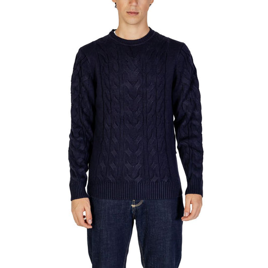 Hamaki-Ho Blauer Marabu-Pullover