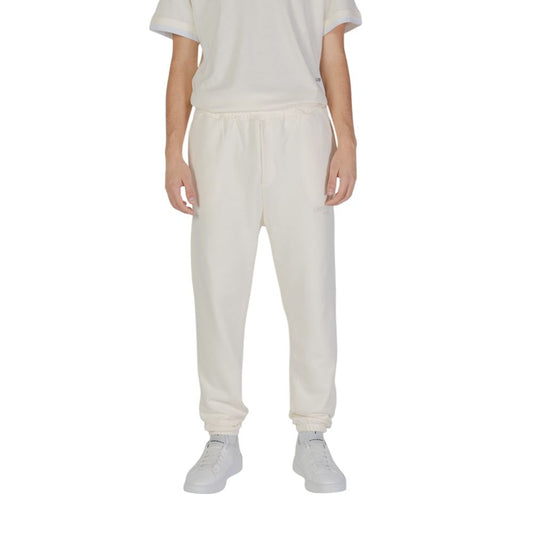 Underclub Cremefarbene Baumwoll-Jogger Workout-Hose