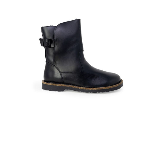 Birkenstock Schwarzes Leder Knöchel
