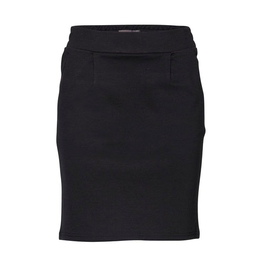 ICHI Schwarzer Polyester Mini