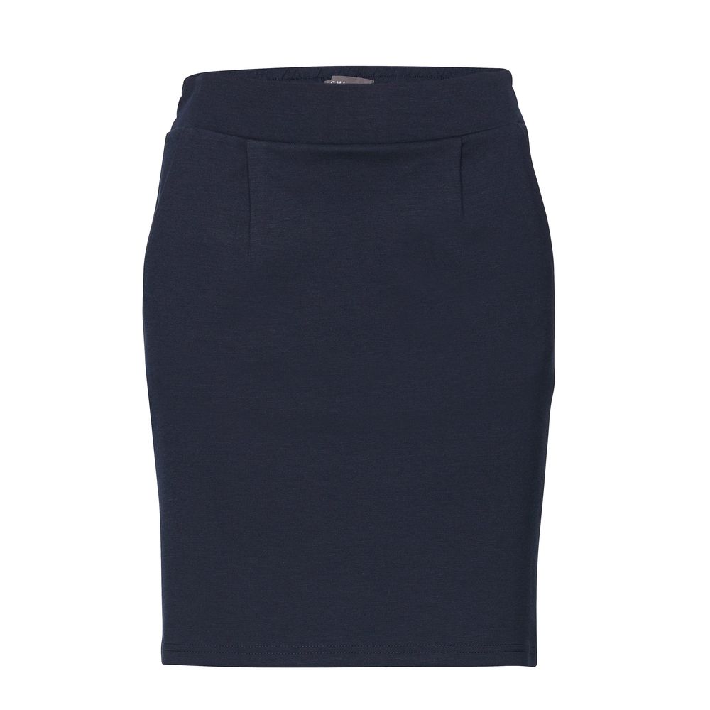 ICHI Blauer Polyester Mini