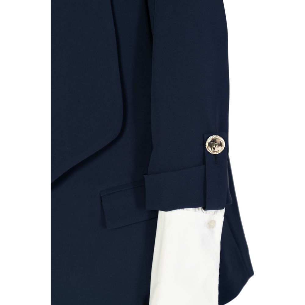 Rinascimento Blauer Polyester-Blazer