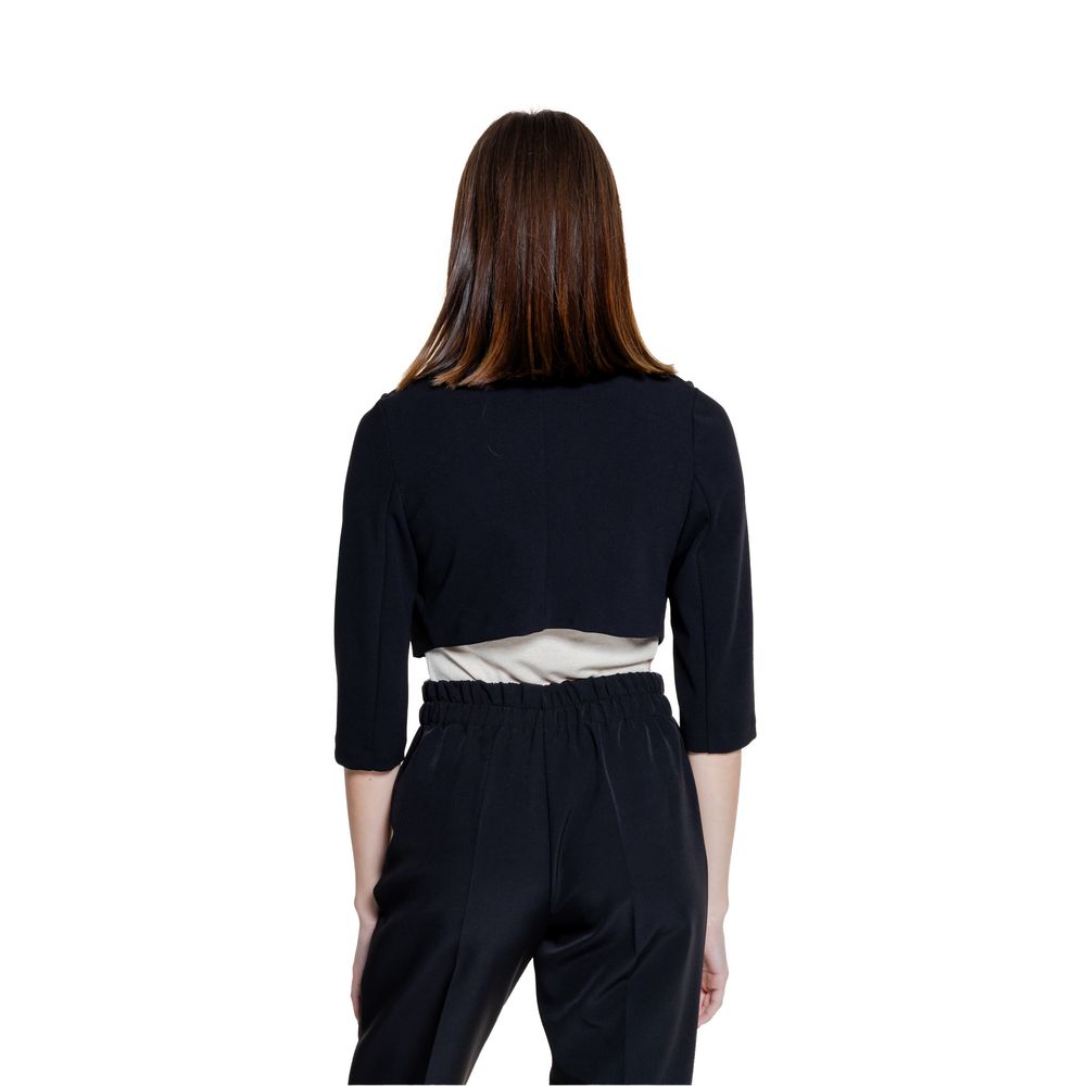 Rinascimento Schwarzer Polyester-Pullover