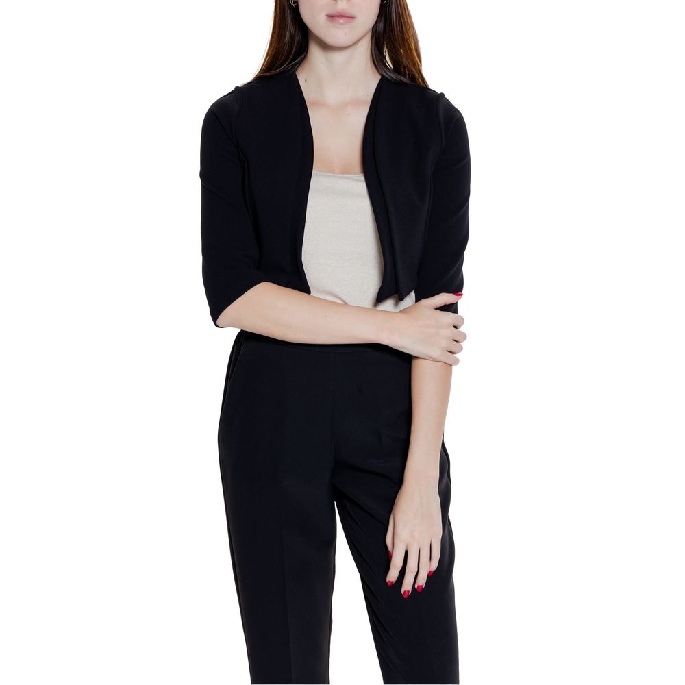 Rinascimento Schwarzer Polyester-Pullover
