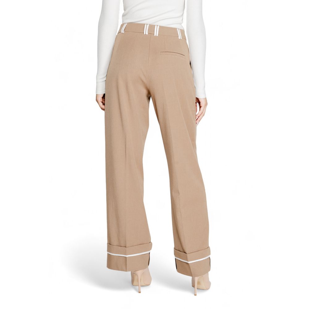 Only Braune Hose aus wiederverwertetem Polyester