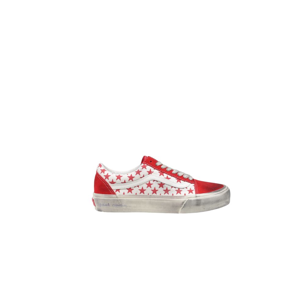 Vans Rote Wildleder-Sneaker