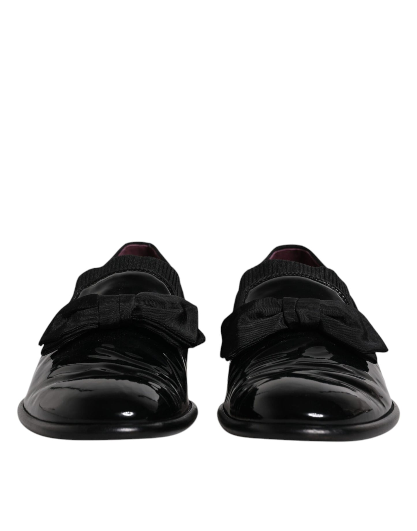 Dolce & Gabbana Schwarzes Leder Loafers Männer Formale Schuhe Kleid