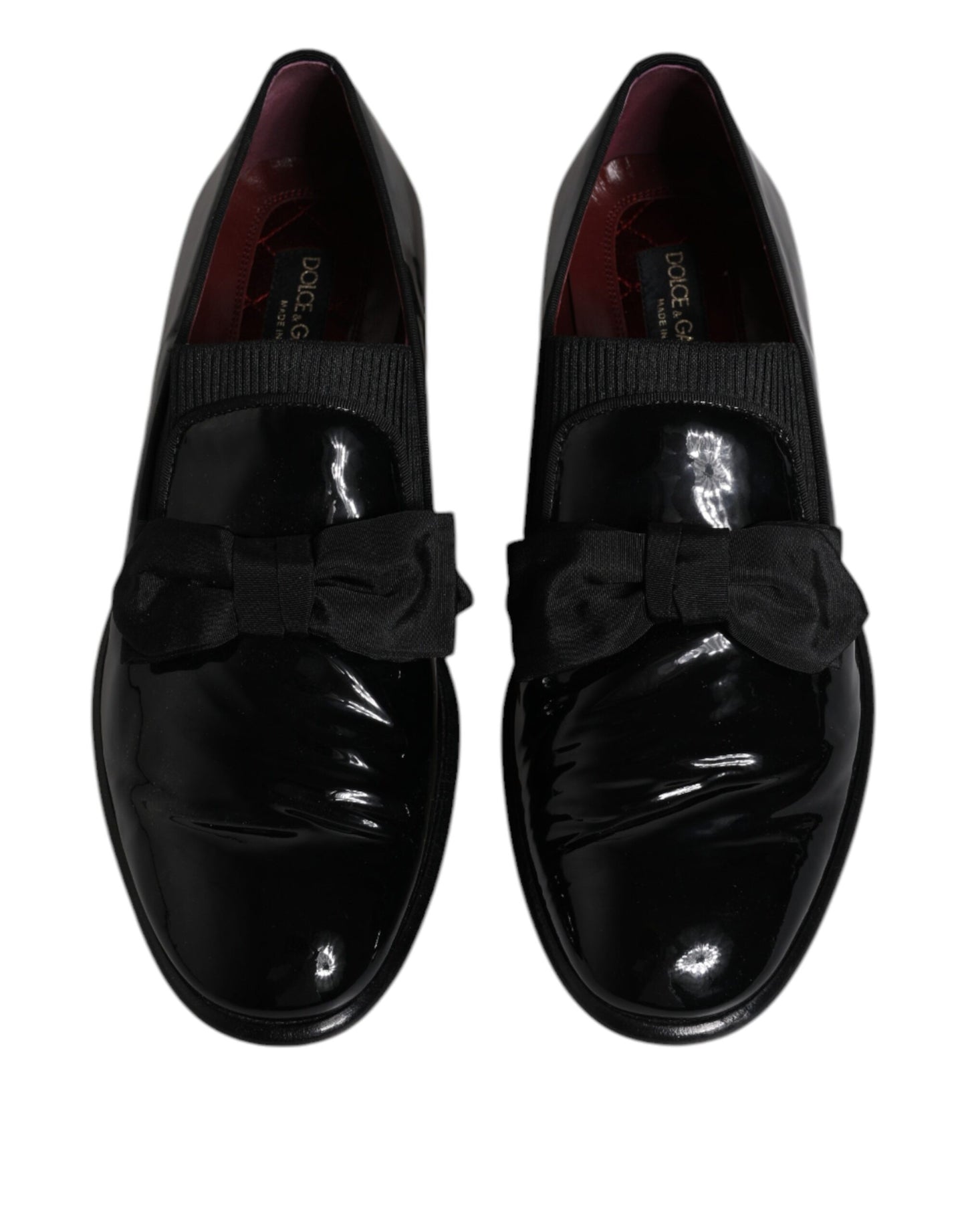 Dolce & Gabbana Schwarzes Leder Loafers Männer Formale Schuhe Kleid