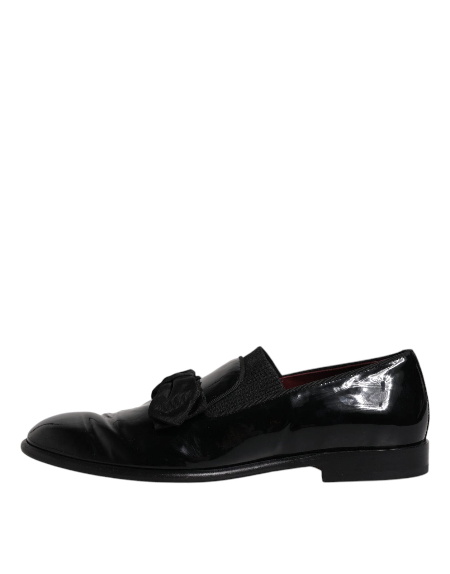 Dolce & Gabbana Schwarzes Leder Loafers Männer Formale Schuhe Kleid
