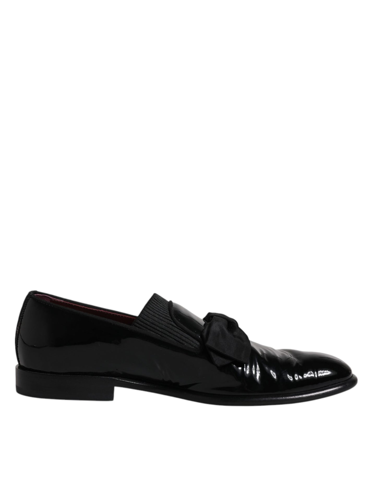 Dolce & Gabbana Schwarzes Leder Loafers Männer Formale Schuhe Kleid