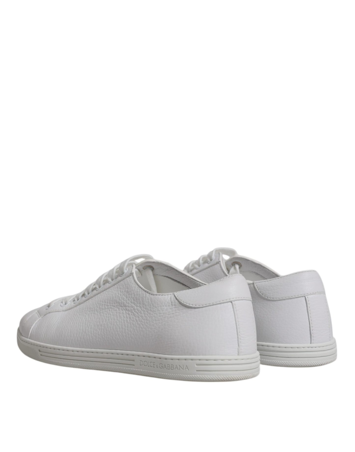 Dolce & Gabbana Weiß Low Top Männer Saint Tropez Turnschuhe Schuhe