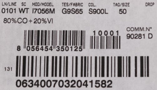 Dolce & Gabbana Graue STAFF Baumwollweste mit Streifen