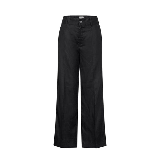 Street One Schwarze Leinenhose