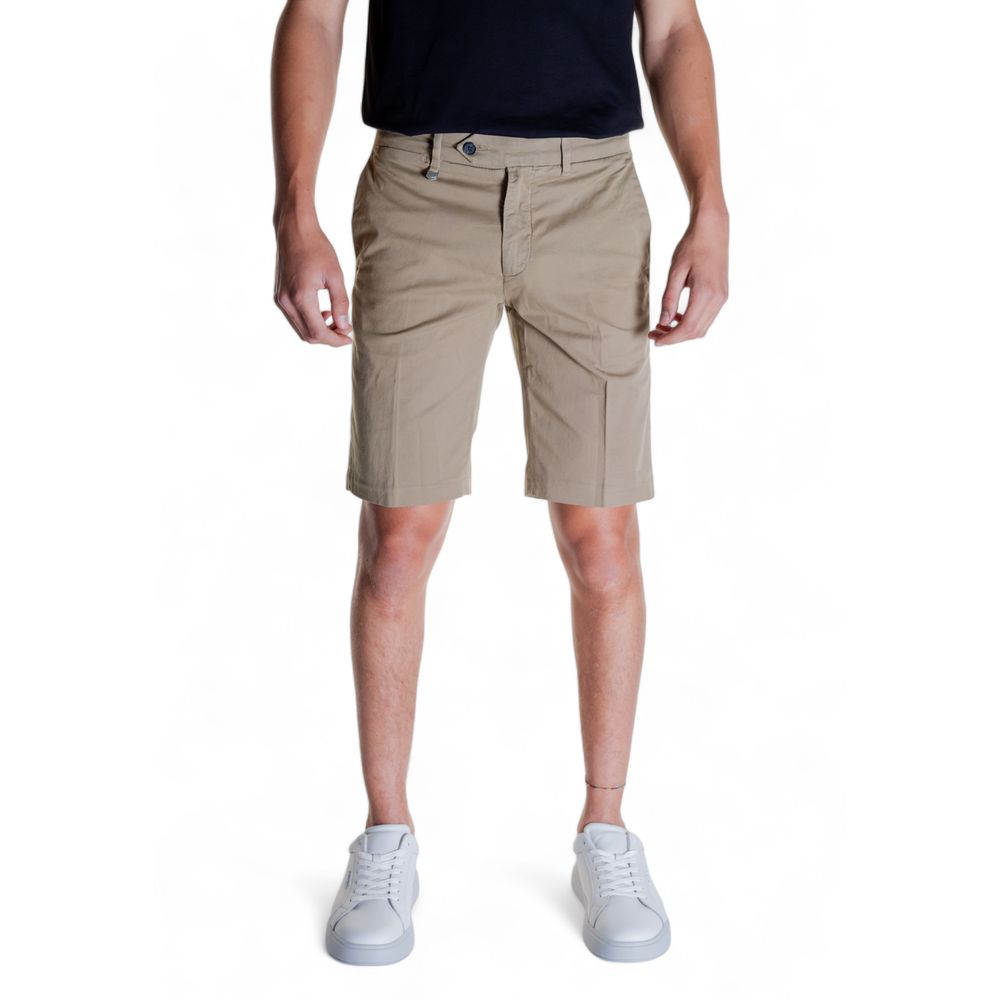 Antony Morato Beigefarbene Baumwoll-Bermuda-Shorts