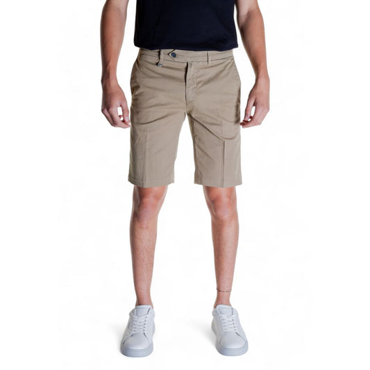 Antony Morato Beigefarbene Baumwoll-Bermuda-Shorts