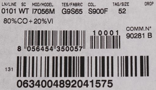 Dolce & Gabbana Graue STAFF Baumwollweste mit Streifen