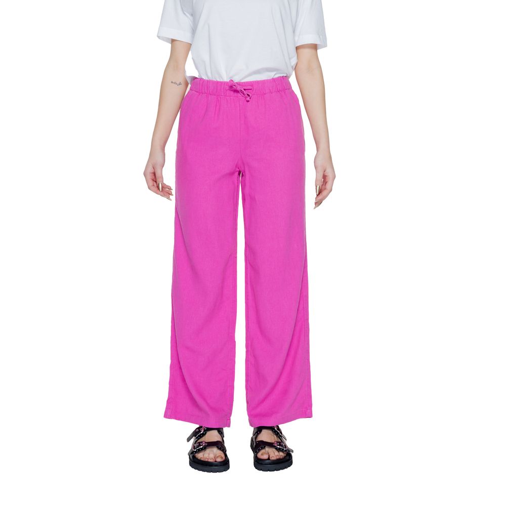 Only Rosa Leinenhose