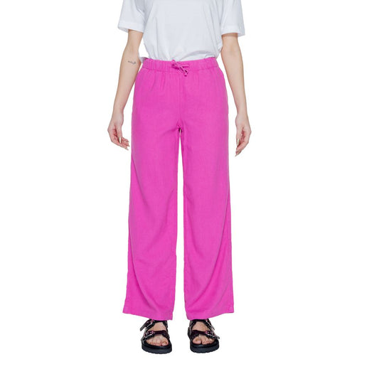 Only Rosa Leinenhose