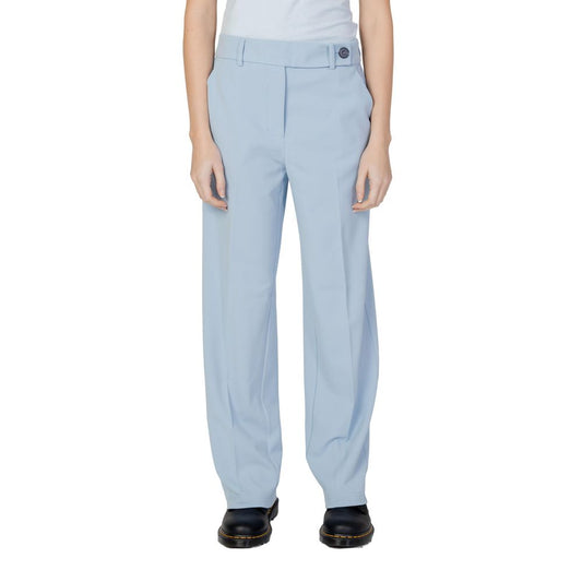 Only Blaue Polyester-Hose