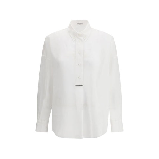 Brunello Cucinelli Semi-transparentes Shirt
